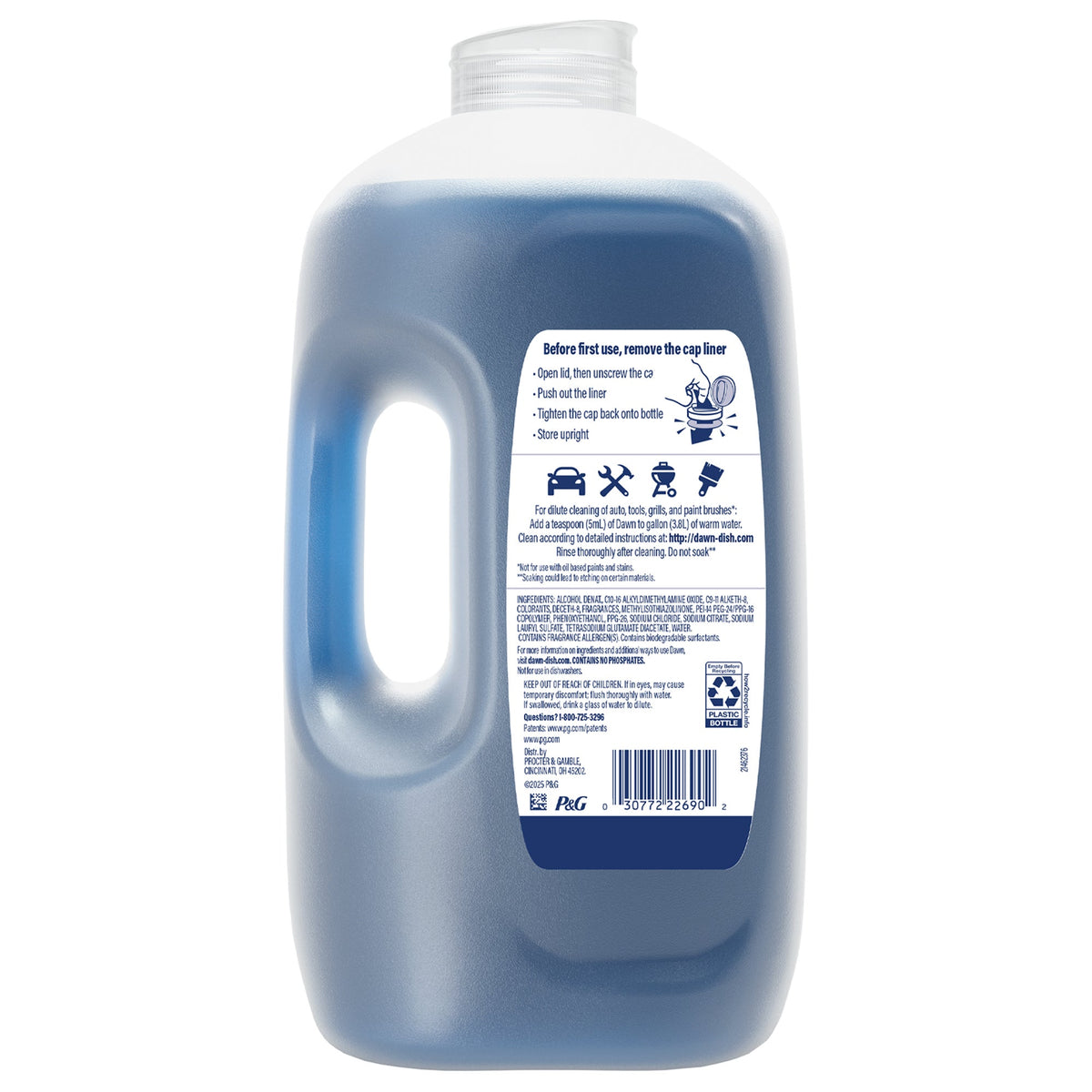 Dawn Platinum Advanced Power Liquid Dish Detergent, Fresh Scent, 90 fl oz - image 2