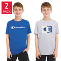 [color:blue] Champion Youth 2-pack Graphic Tee - Blue - image 1