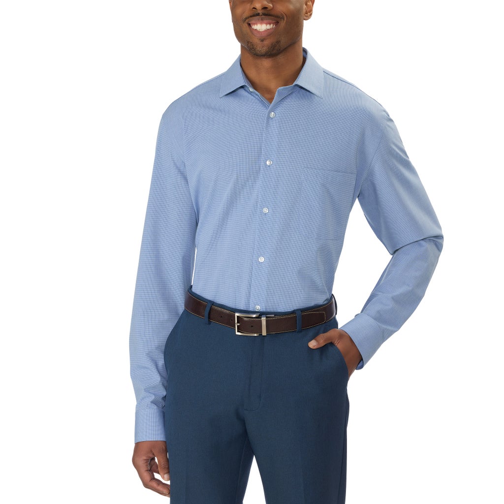 [color:navy] Calvin Klein Men's Dress Shirt - Navy - image 9