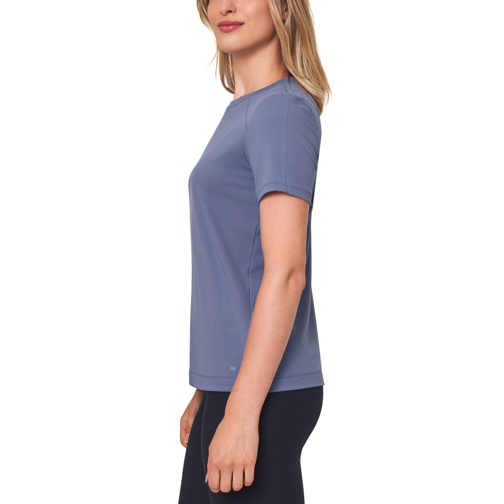 [color:blue] Mondetta Women's Active Tee - Blue - image 2