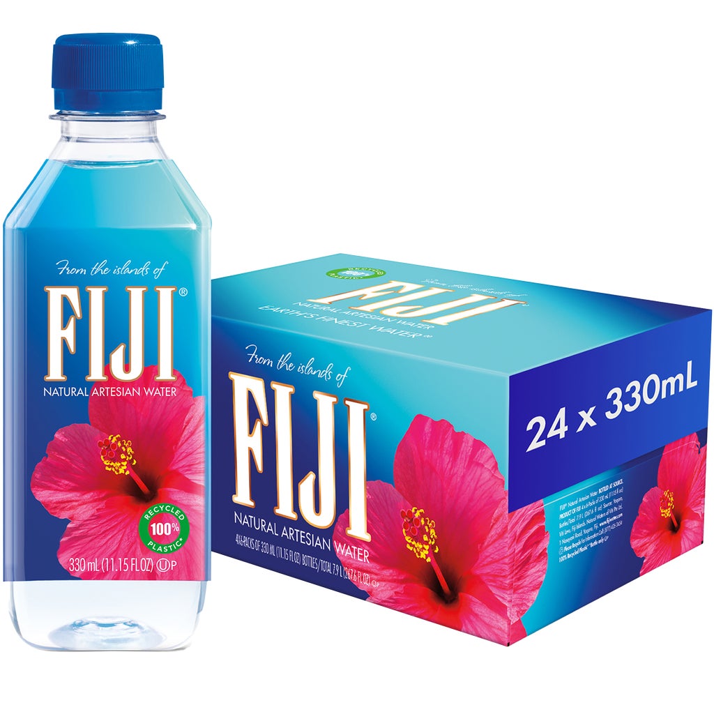 FIJI Natural Artesian Water, 330 mL, 24 ct