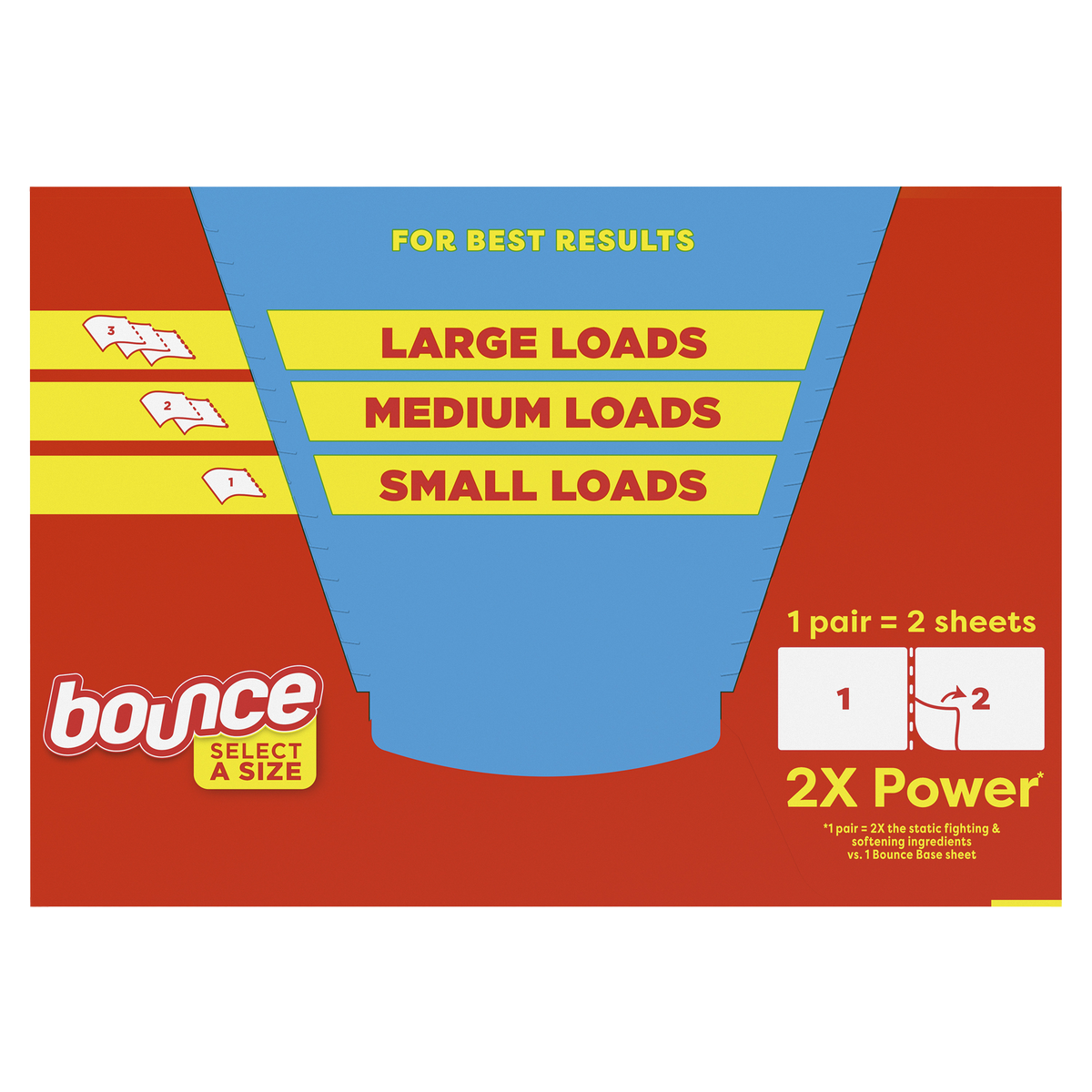 Bounce Fabric Softener Dryer Sheets, Select-a-Size, Outdoor Fresh Scent, 400 ct - image 2