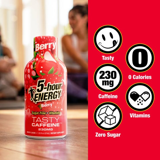 5-hour ENERGY Shot, Extra Strength, Berry, 1.93 fl oz, 24 ct