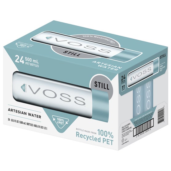 VOSS Still Natural Spring Water, 16.9 fl oz, 24 ct