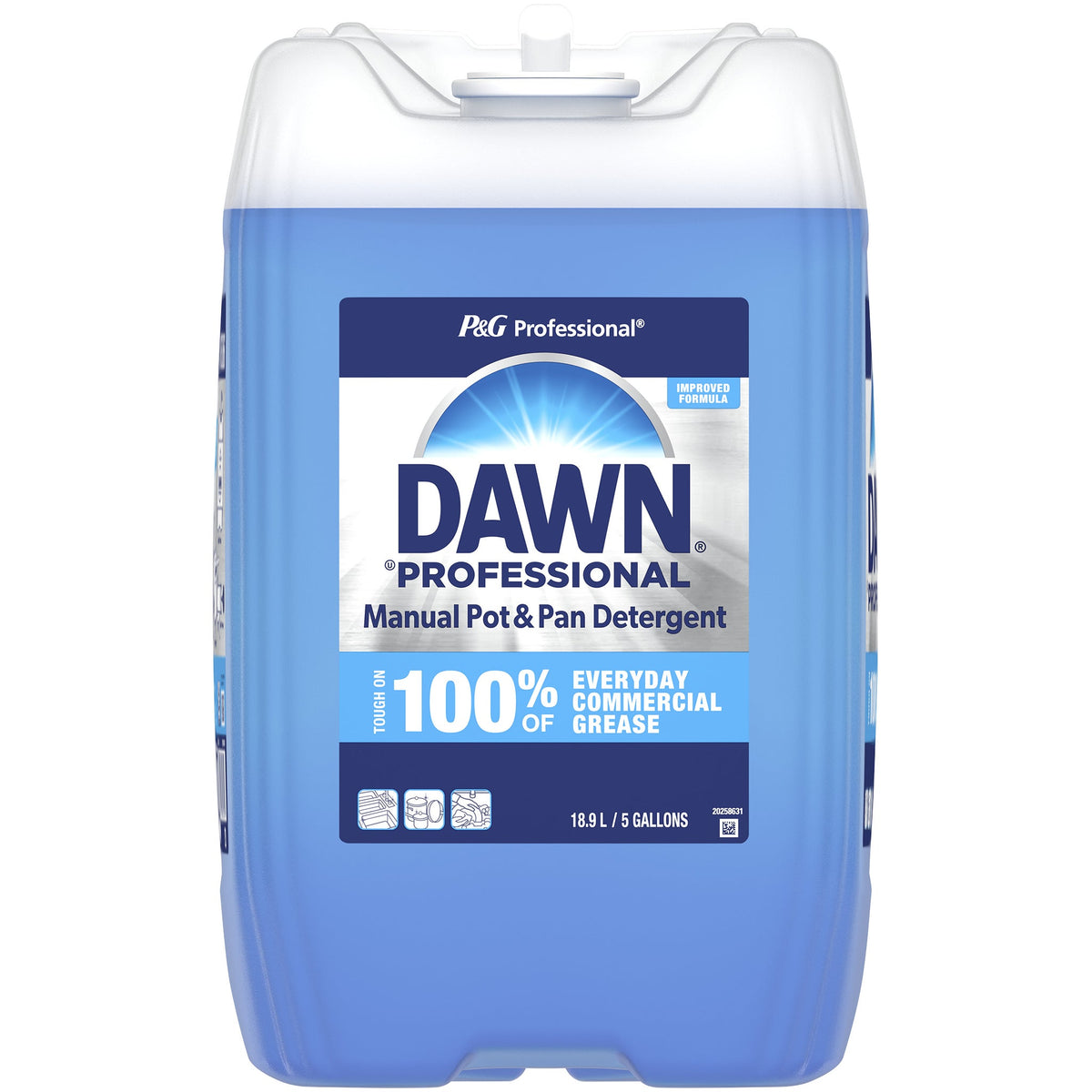 Dawn Professional Manual Pot and Pan Dish Detergent, Liquid Concentrate, 5 gal - image 2