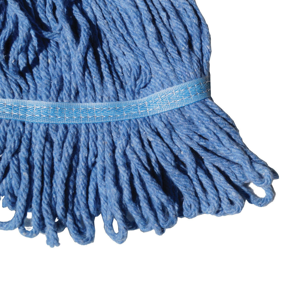 Premier Wet Mop Refill, Cotton, Large Looped End, Blue, 2 ct - image 3