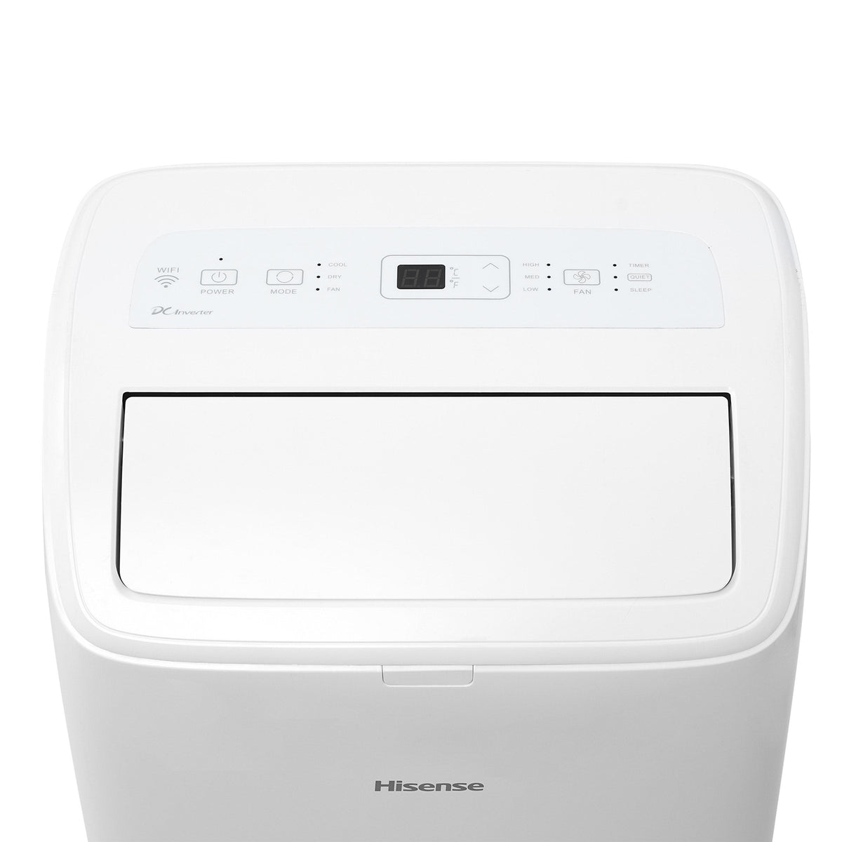 Hisense Inverter Dual-Hose Portable Air Conditioner, 8000 BTU, 350 sq ft, White - image 3