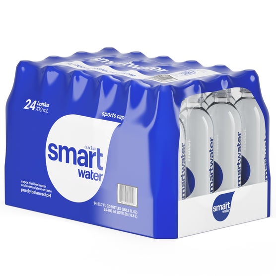 Glaceau Smartwater, 23.7 fl oz, 24 ct