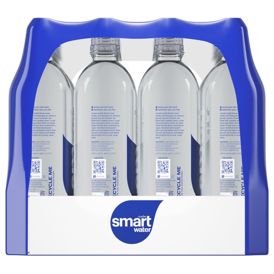 Glaceau Smartwater, 23.7 fl oz, 24 ct