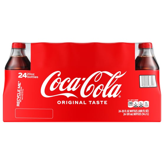Coca-Cola Original Taste, 20 fl oz, 24 ct
