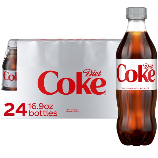 Coca-Cola Diet Coke, 16.9 fl oz, 24 ct