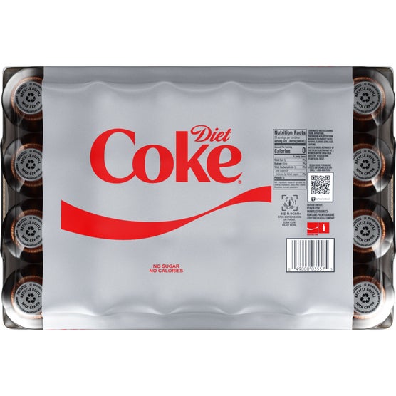 Coca-Cola Diet Coke, 16.9 fl oz, 24 ct