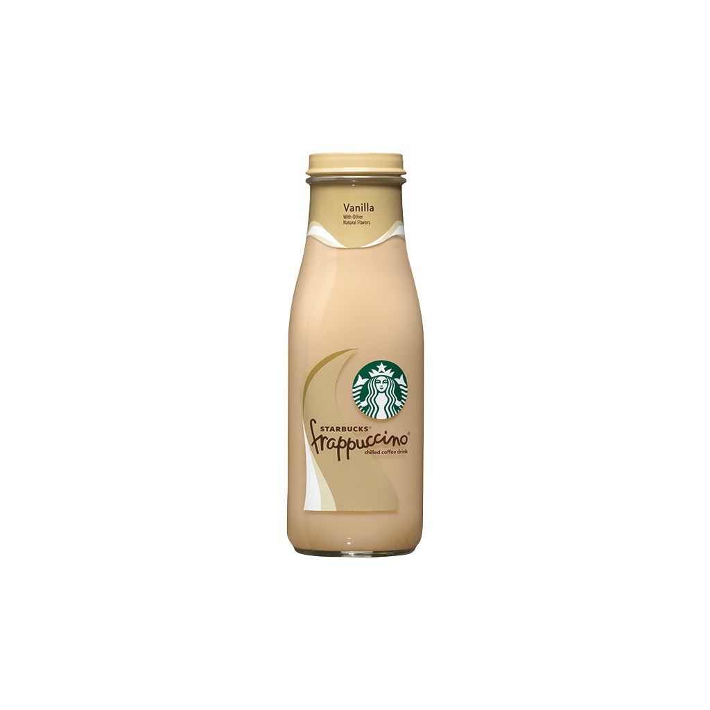 Starbucks Frappuccino Chilled Coffee Drink, Vanilla, 13.7 fl oz, 12 ct