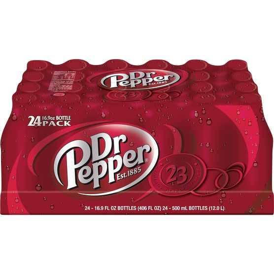 Dr Pepper, 16.9 fl oz, 24 ct