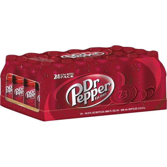 Dr Pepper, 16.9 fl oz, 24 ct