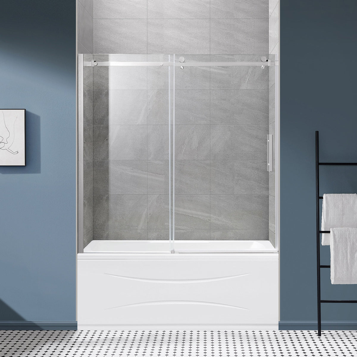 OVE Decors Kelsey 60" Tub Door