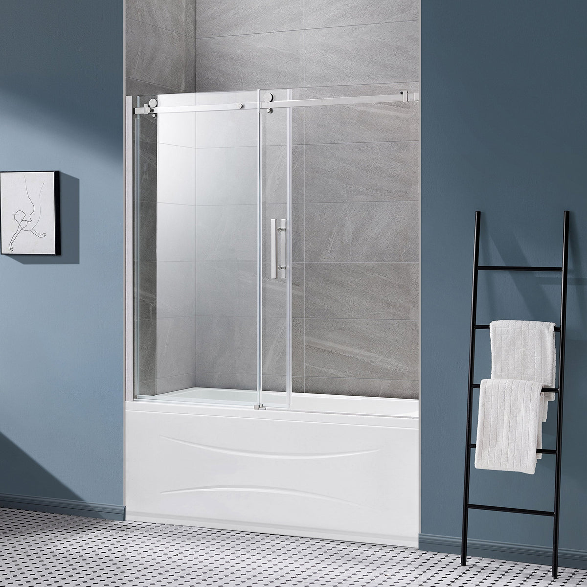OVE Decors Kelsey 60" Tub Door