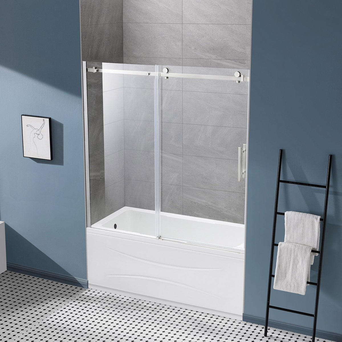 OVE Decors Kelsey 60" Tub Door