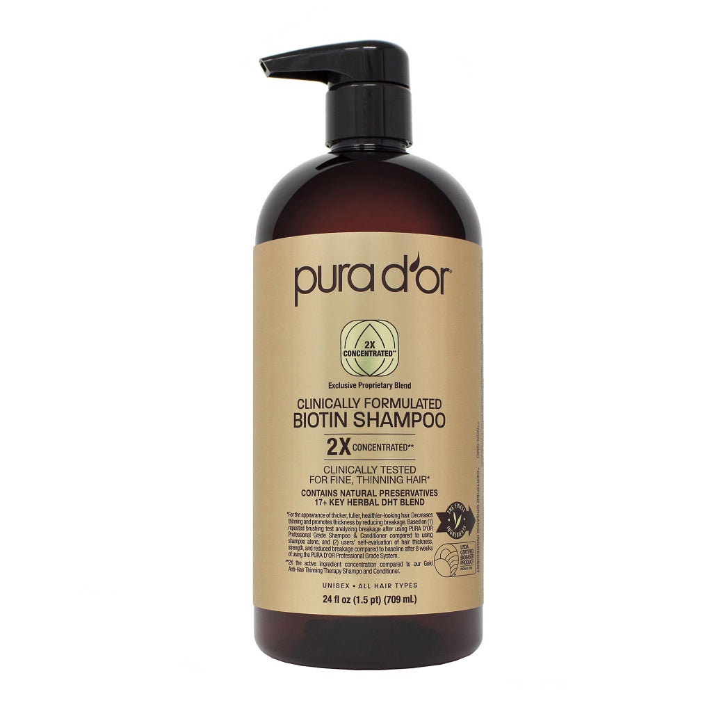 Pura d'or Clinically Formulated Biotin Shampoo & Conditioner Set - product image