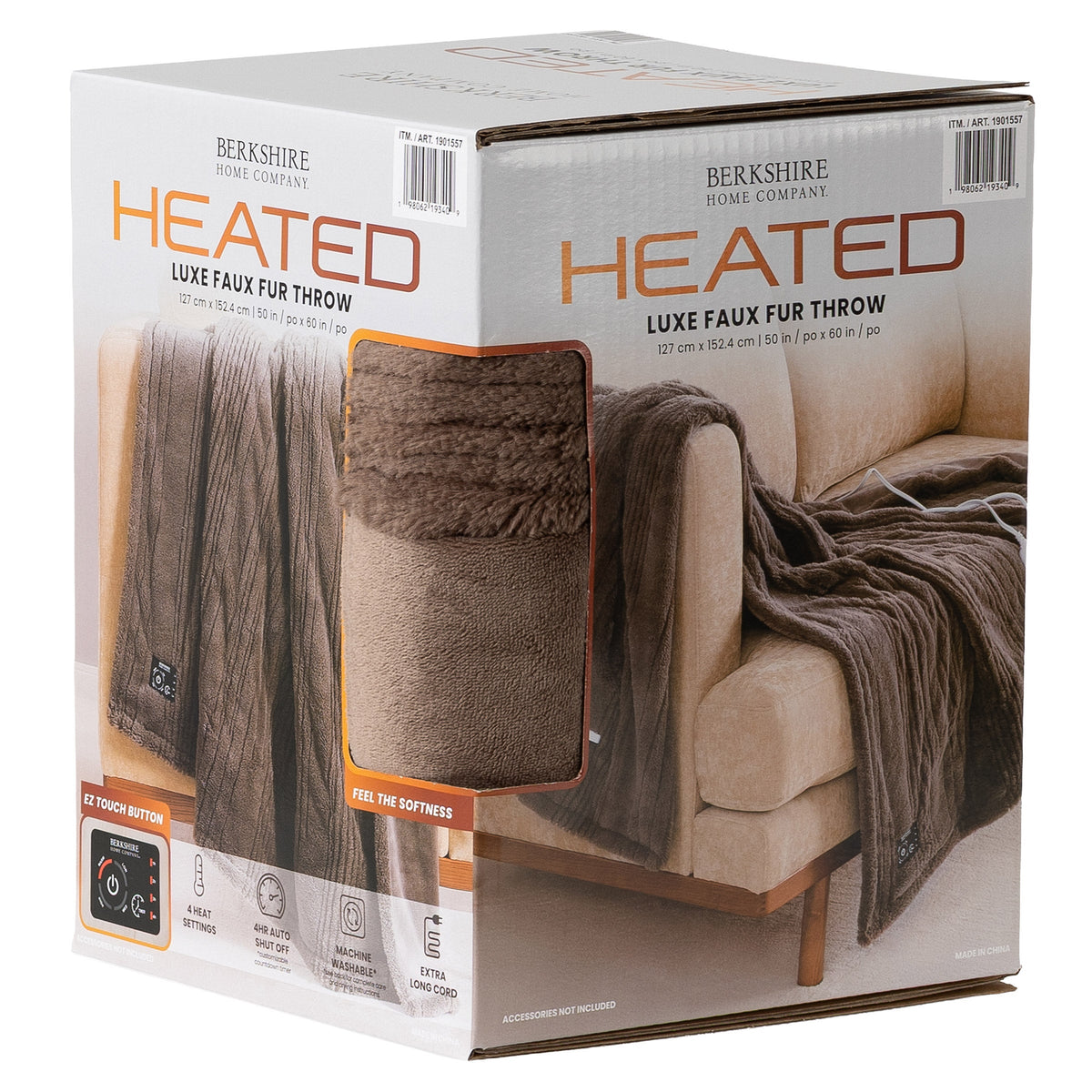 Berkshire Life Heated Throw