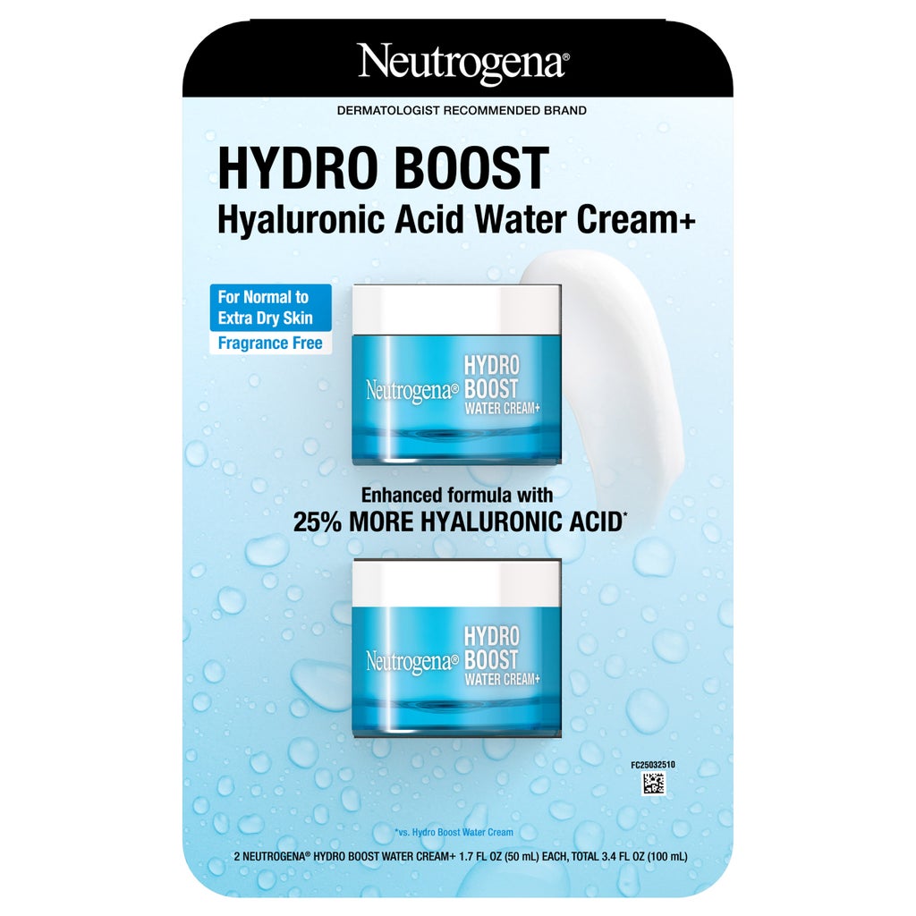 Neutrogena Hydro Boost Water Cream, 1.7 fl oz, 2-pack - product image