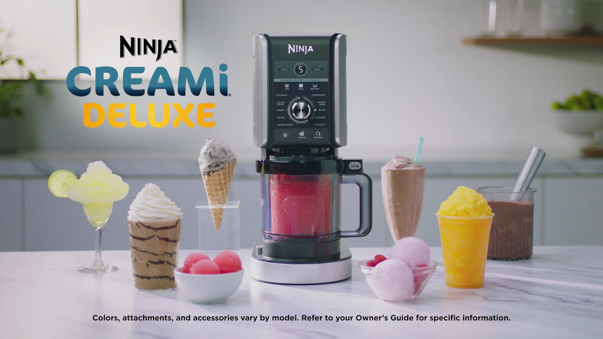 Ninja CREAMi Deluxe 11-in-1 Ice Cream and Frozen Treat Maker