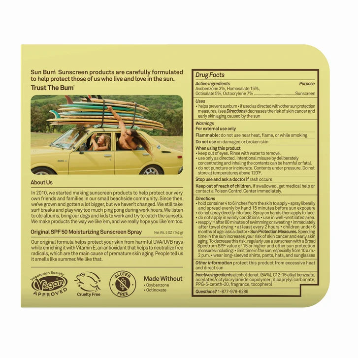Sun Bum Original, SPF 50, 5 oz, 2-pack - image 2