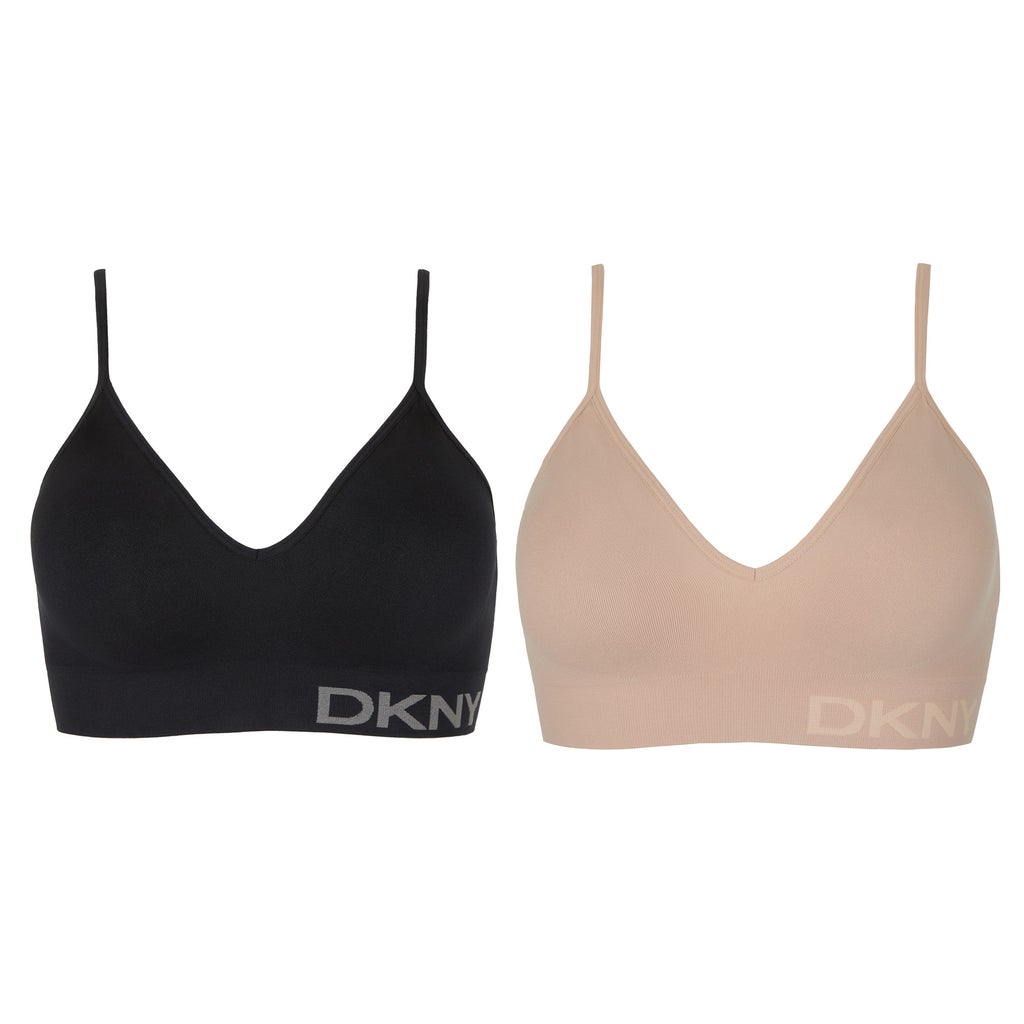 DKNY Women's Seamless Bra, 2-pack - image 3