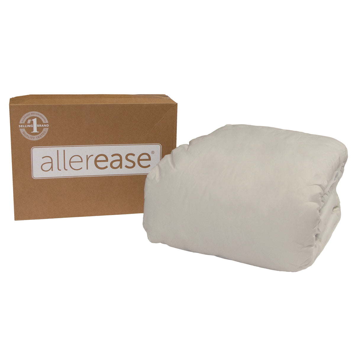 AllerEase Organic Cotton Mattress Pad
