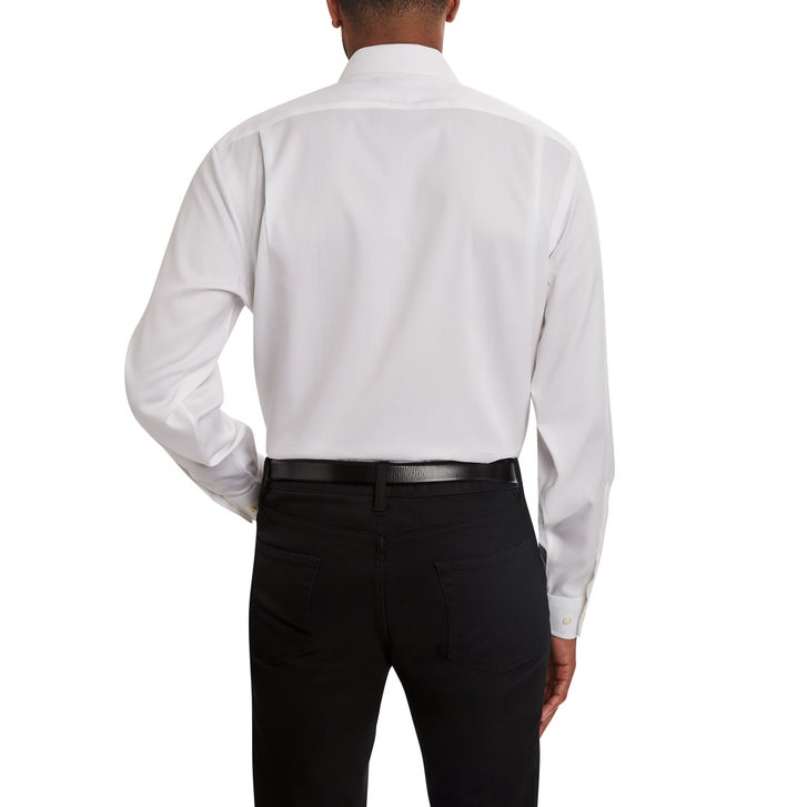 Kirkland Signature Men's Tailored Fit Dress Shirt-Exact Sleeve Length - image 2