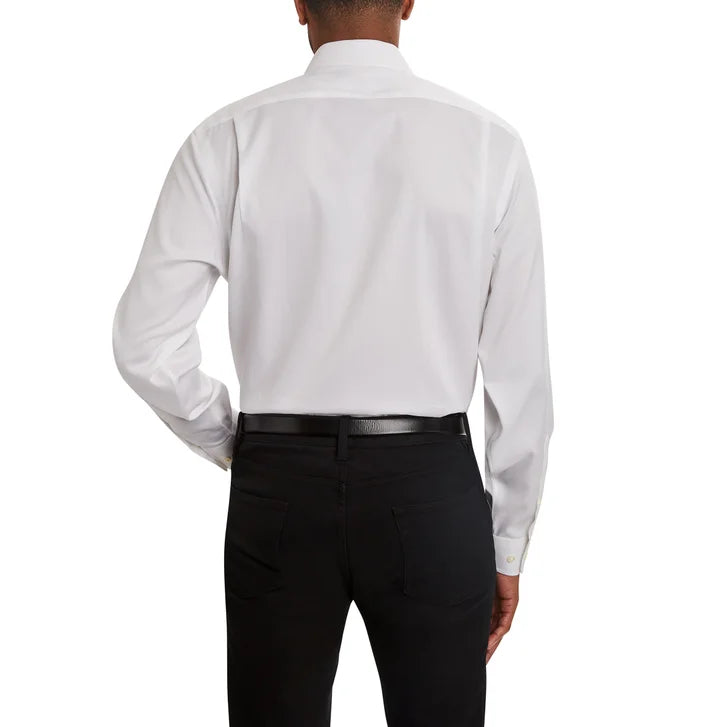 Kirkland Signature Men's Tailored Fit Dress Shirt-Exact Sleeve Length