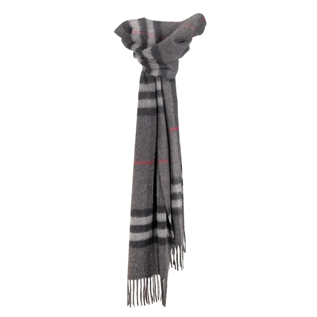 Burberry Check Cashmere Scarf - image 2