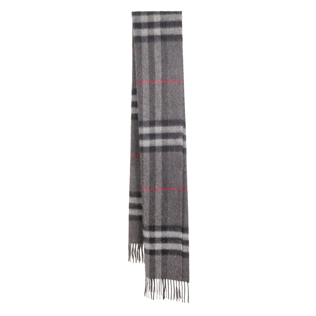 Burberry Check Cashmere Scarf - image 5