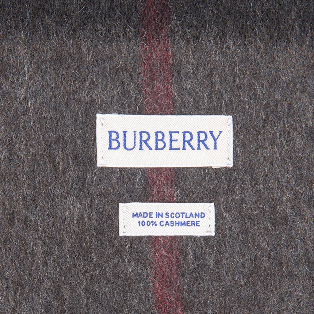 Burberry Check Cashmere Scarf - image 7
