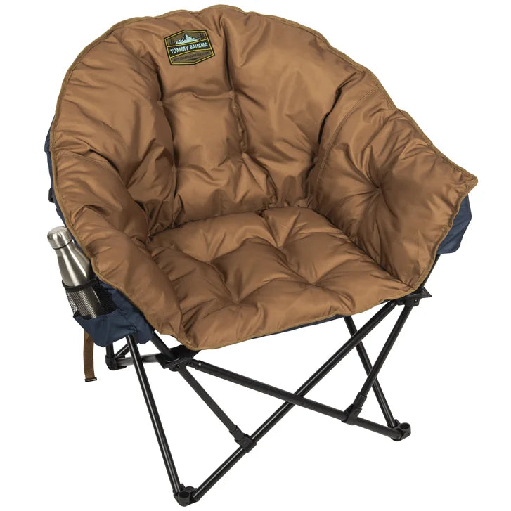 [color:brown] Tommy Bahama Destination Relaxation XL Jumbo Padded Club Chair - Brown - image 1
