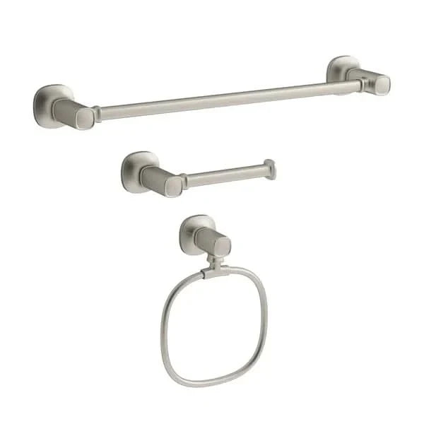 Kohler Terzet 3 Piece Bath Accessory Set