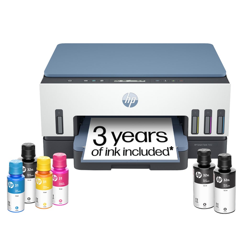 HP Smart Tank 7002 Wireless All-in-One Cartridge Free Color Ink Printer – image 1