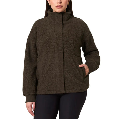 Mondetta Women's Short Fleece Jacket
