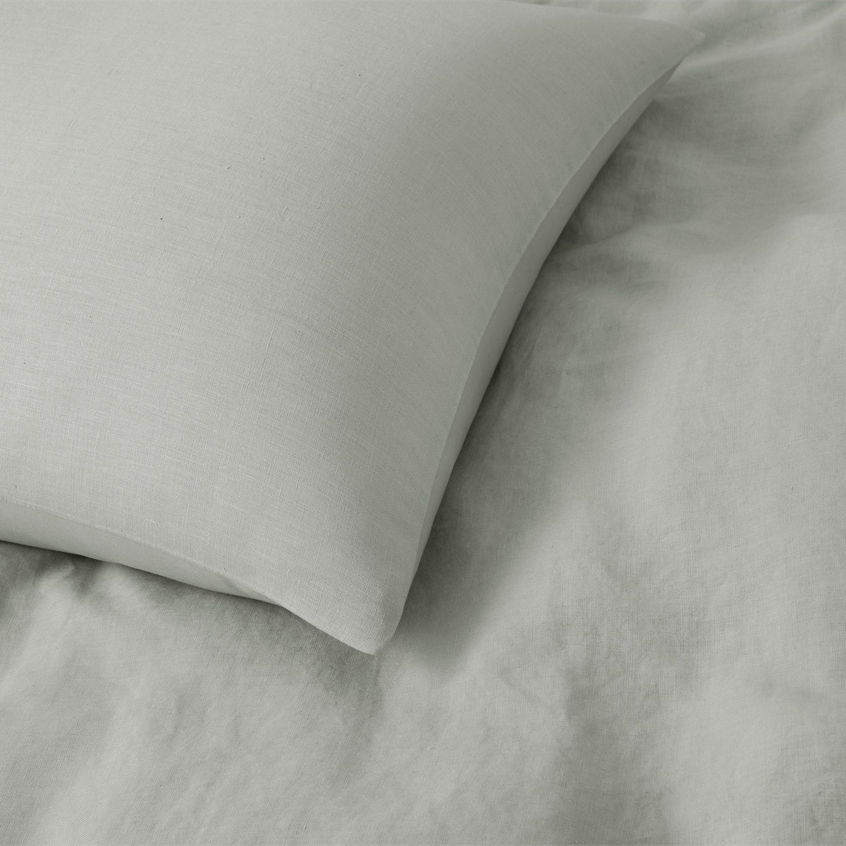 WelHome Cotton Linen Relaxed Duvet Cover, 3-piece Set