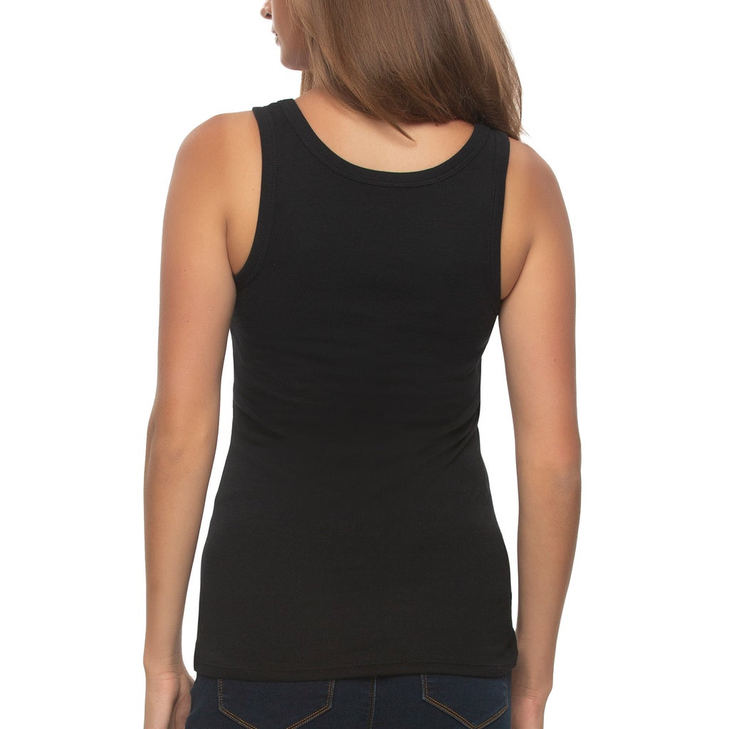 [color:multi] Felina Women's Ribbed Tank, 3-pack - Multi - image 14