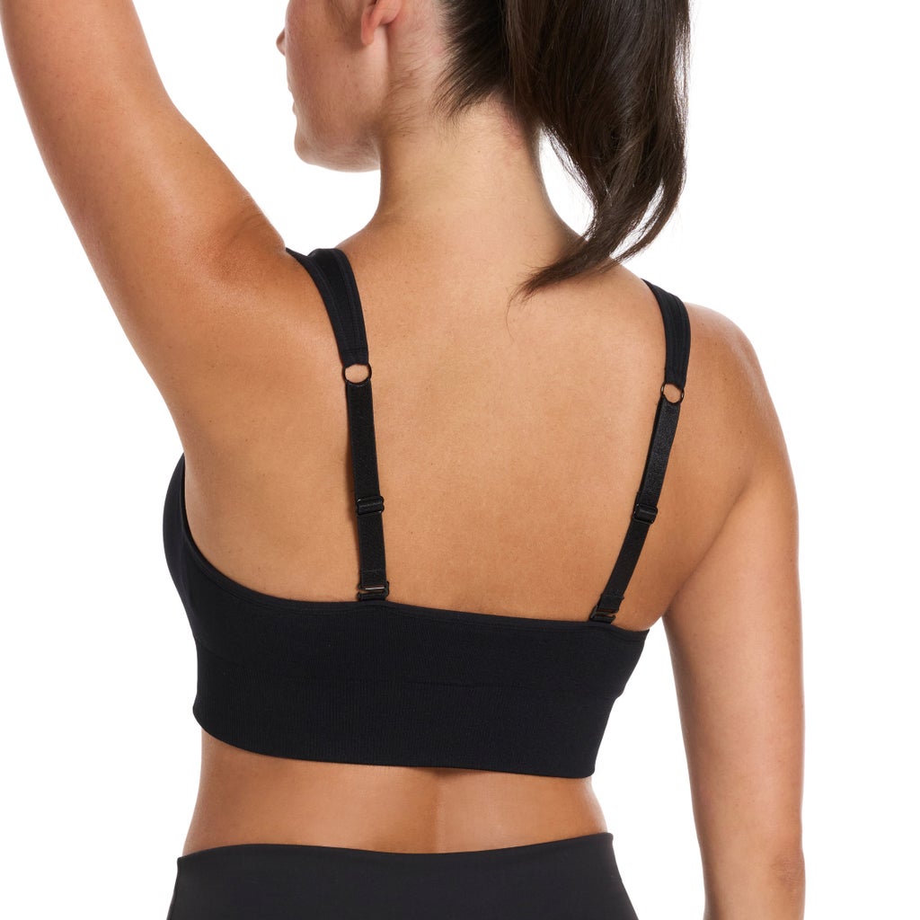 [color:black] PUMA Women's Seamless Sports Bra, 2-pack - Black - image 14