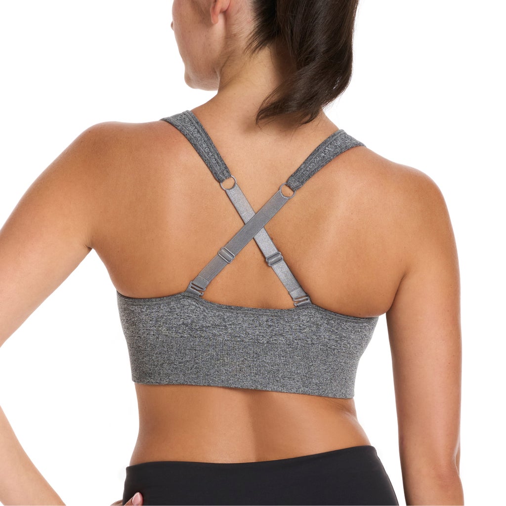 [color:black] PUMA Women's Seamless Sports Bra, 2-pack - Black - image 15