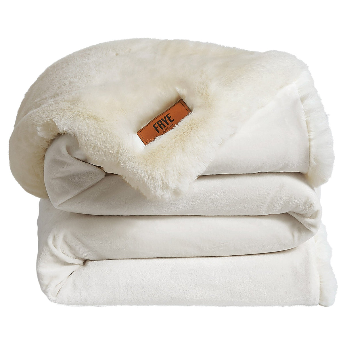 FRYE Luxe Faux Fur Throw