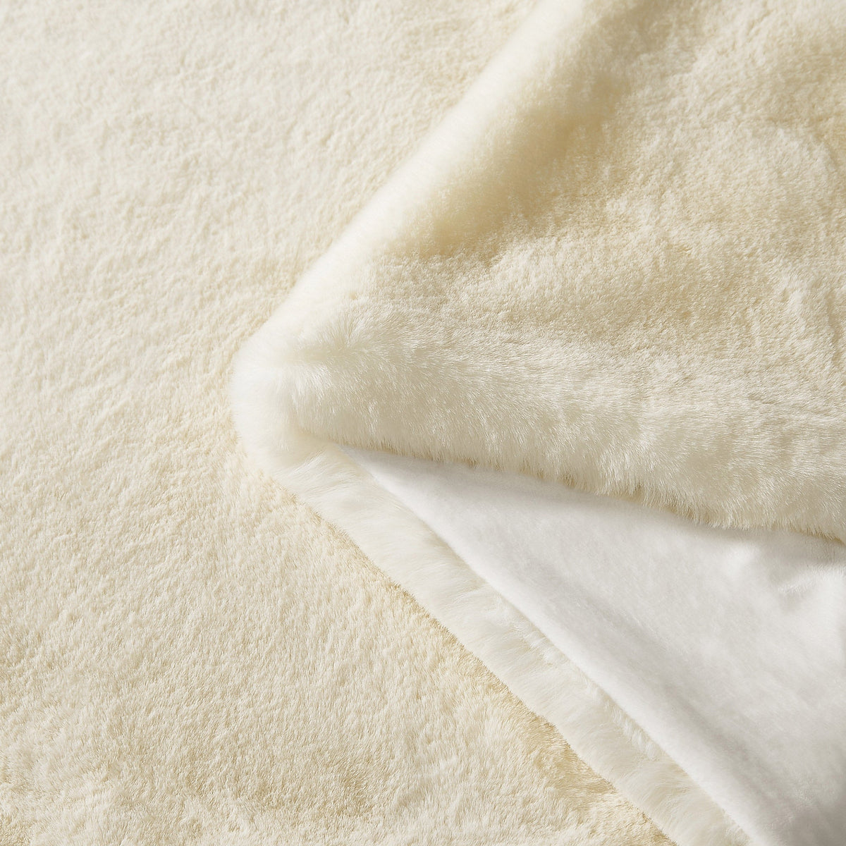 FRYE Luxe Faux Fur Throw