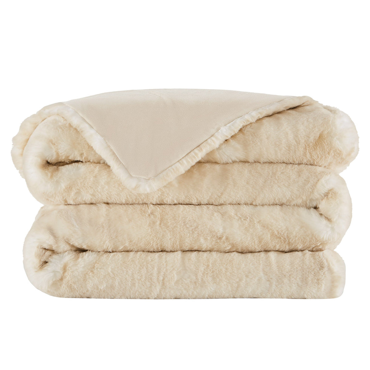 FRYE Luxe Faux Fur Throw