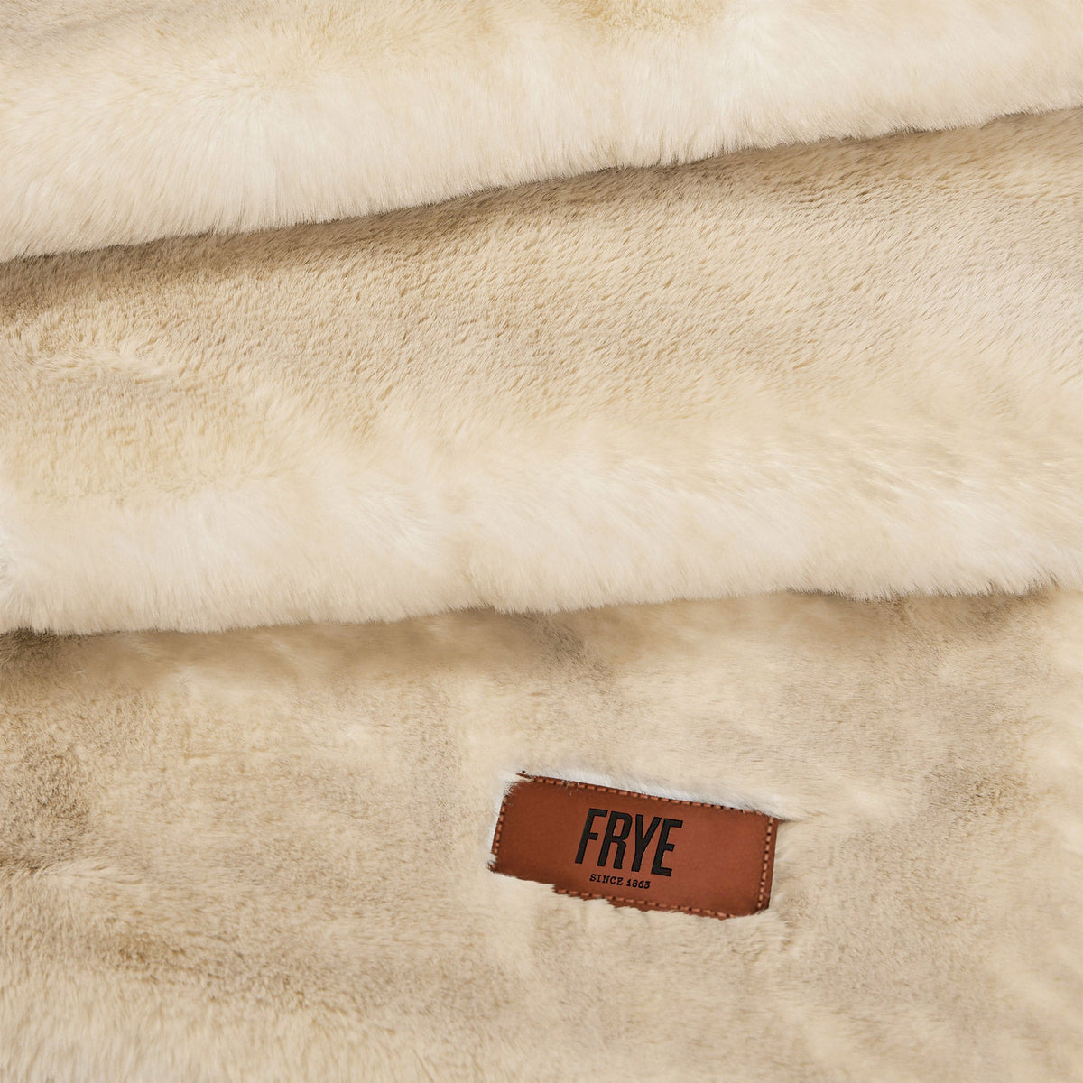 FRYE Luxe Faux Fur Throw
