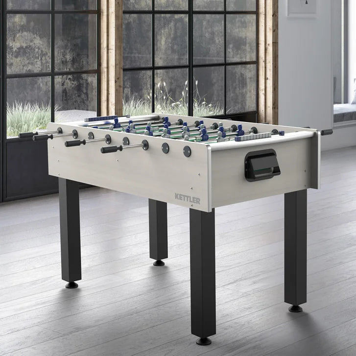 KETTLER Milano Outdoor Foosball Table with Cover, 5 Cork and 5 Resin Balls - image 1
