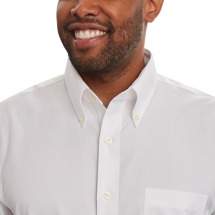 Kirkland Signature Men's Traditional Fit Dress Shirt - Exact Sleeve Length - image 3