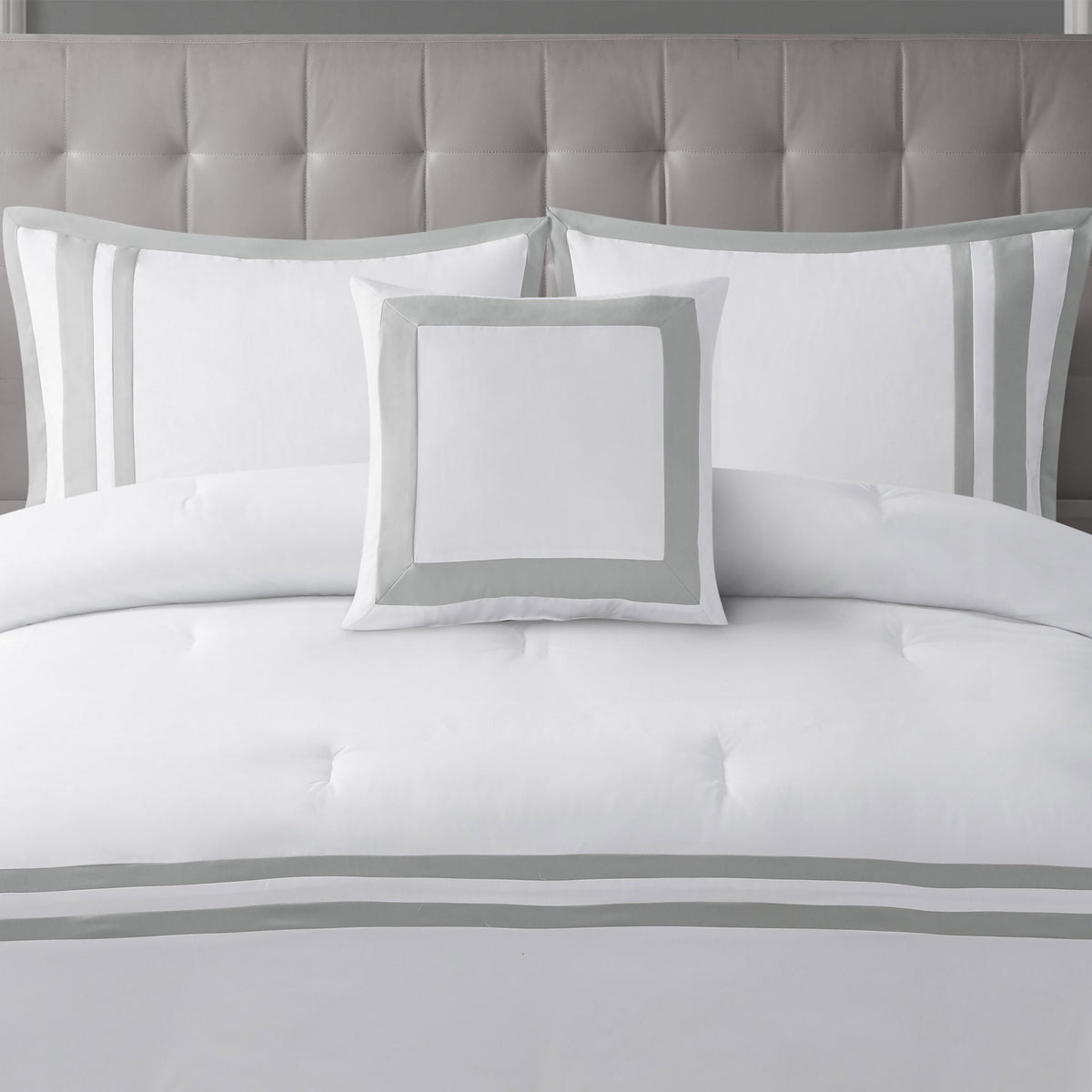 West Park Hotel Border 4-piece Comforter Set
