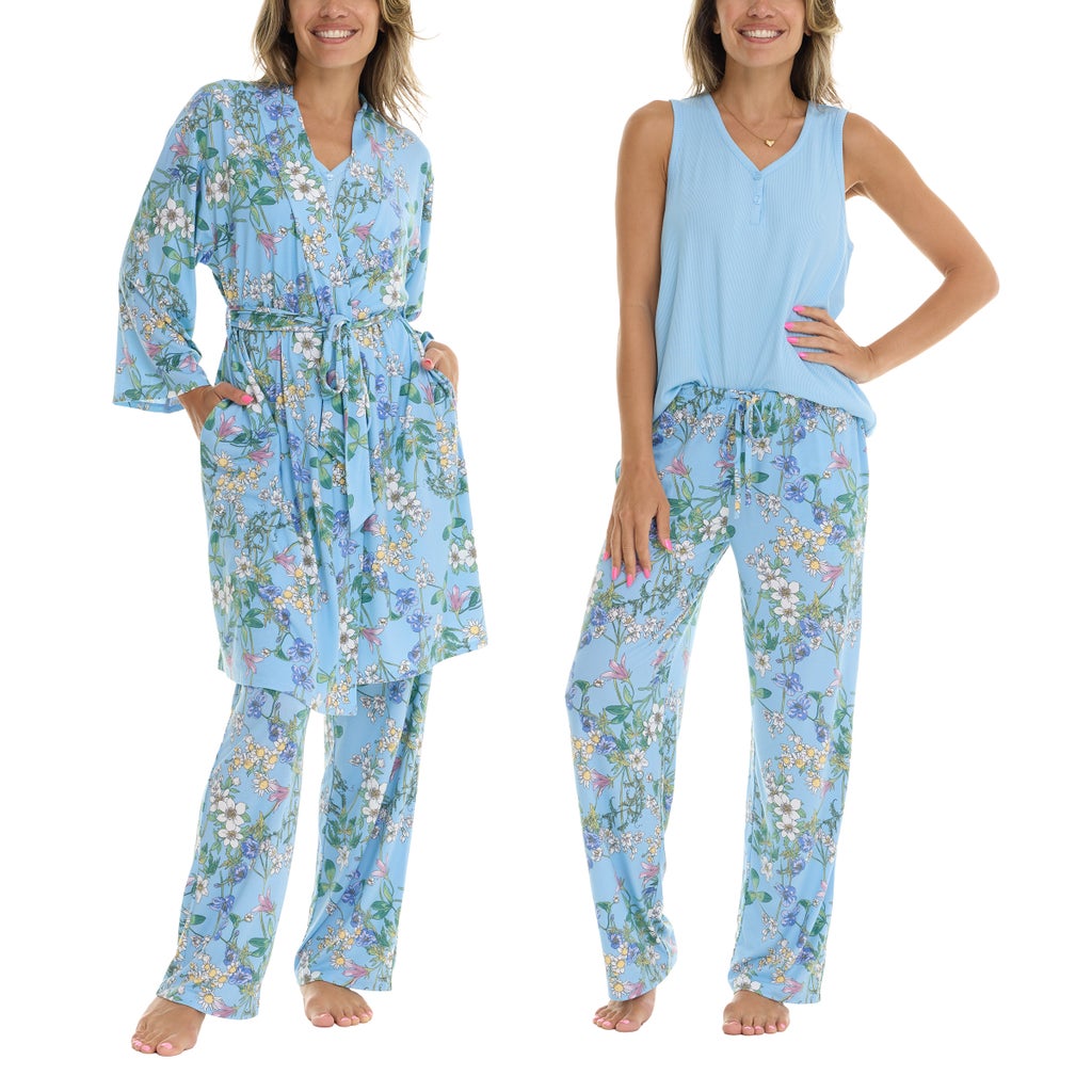 Flora Nikrooz Women's 3-piece PJ Set